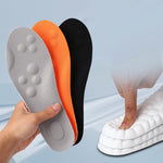 Thermostatic comfort U-shaped insoles