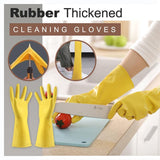 Rubber Thickened Cleaning Gloves