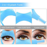 3in1 Eyelashes Tools Mascara Shield Applicator Guard