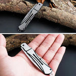Outdoor Stainless Steel Portable Folding Knife