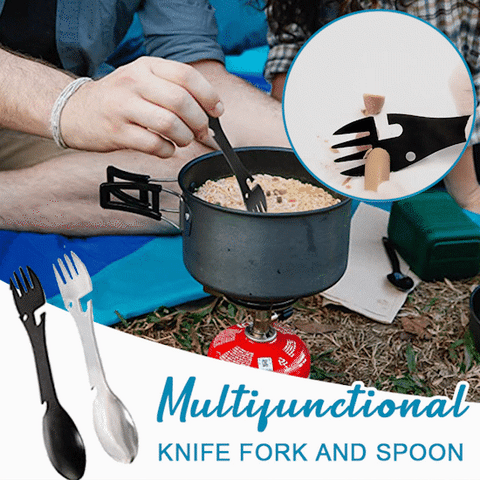 Multifunctional Camping Tableware 5-In-1 Stainless Steel Camping Can Opener