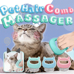 Pet Hair Comb Massager