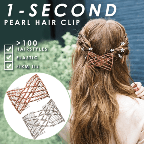 1-Second Pearl Hair Clip