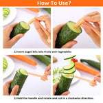 Creative Fruit and Vegetable Manual Flower Roller