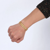 New Gold-color Magnetic Bracelet