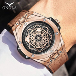 [Onola] Unique Geometry Designer Watch