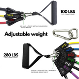 STACKABLE RESISTANCE BAND SET-100LBS&150LBS
