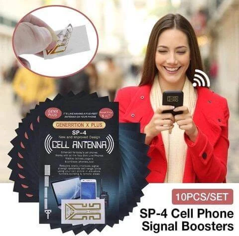 (BUY 1 GET 3!)Cell Phone Signal Enhancement Stickers-Signal Booster