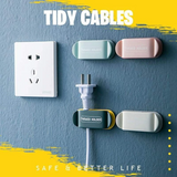 Plug Cable Holder Clips 4PCS/SET