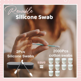 Zero-Waste Silicone Swab
