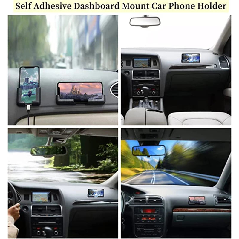 NEW Multifunctional Mobile Bracket Self Adhesive Dashboard Car