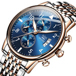 Chronograph Luxury Quartz Wrist Watch