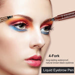 3 Colors Waterproof Eyebrow Pencil