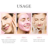 10pcs Japan Sakura Mud Face Mask Anti Wrinkle Night Facial