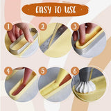 Oval Tart Ring Pastry Mold (3 Pcs Set)