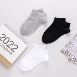 Quick Dry Simple Breathable Deodorant Cotton Socks (4/6 Pairs)