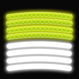 Car Wheel Hub Sticker High Reflective Stripe Tape