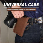 Universal Leather Case Waist Bag
