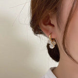 Double-sided Diamond Earrings