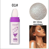 Fairy highlighting pat powder brightening repair bright face lip eye body glitter stage performance nightclub bridal makeup