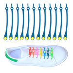 24pcs Pack Lazy Elastic Shoelaces