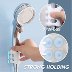 Hands-free shower head suction cup