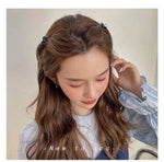 (6pcs)Korean Trendy Black Mini Powerful Multifunctional Hair Clip