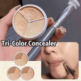 Tri-Color Concealer - Moisturizing & Long-lasting（Free 1 Belt）