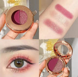 Korean trendy two-color eye shadow charming eye makeup palette
