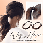 Wig Hair Ponytail Hairbands